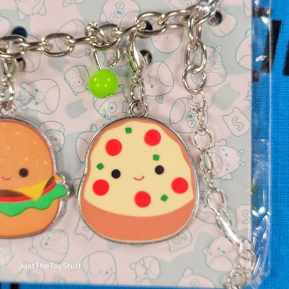 Original Squishmallows Food Squad Interchangeable Charm Set New - Picture 6 of 7